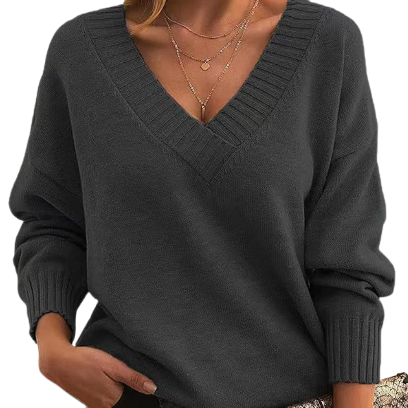 Lillian | Jersey Ligero con Cuello en V