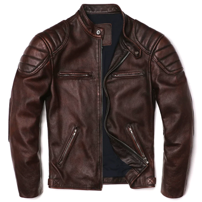 Ramón | Chaqueta Cuero Vintage