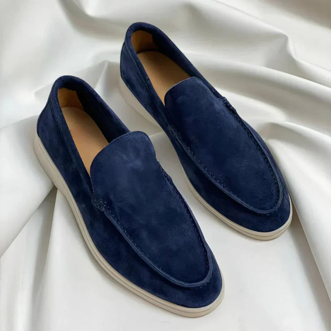 Lorenzo | Mocasines de ante premium