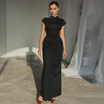Miriam | Vestido Bodycon Cruzado Fruncido