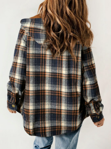 HANNAH | Chaqueta de Cuadros Elegante