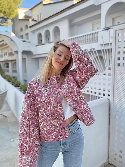 NICOLE | Chaqueta Estampada Moderna