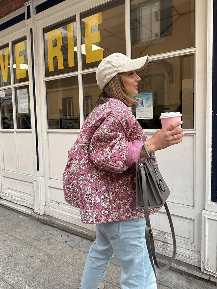 NICOLE | Chaqueta Estampada Moderna