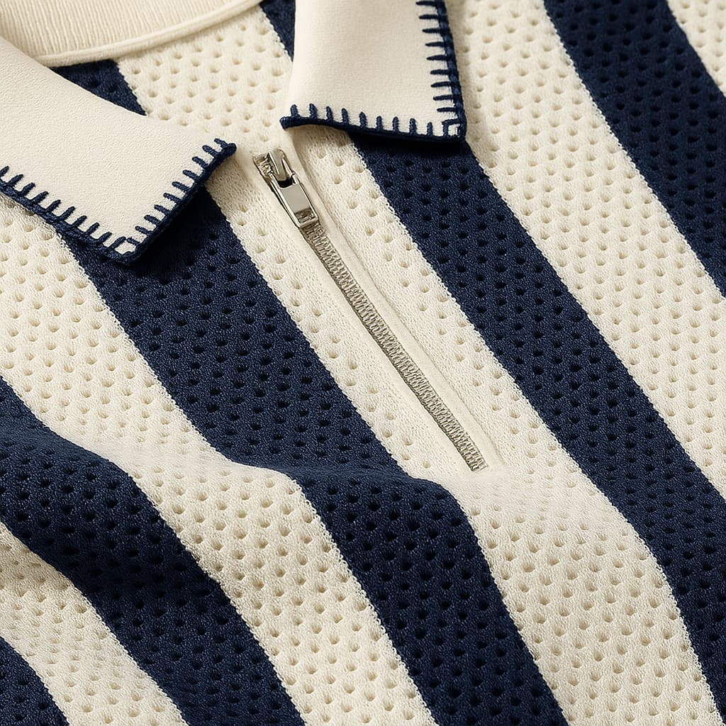 Mason | Polo de Punto Perforado