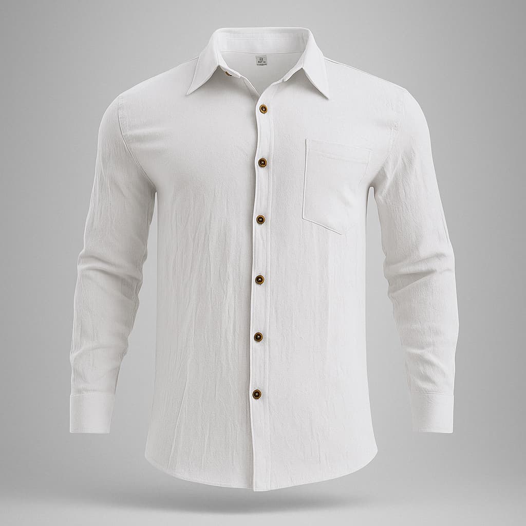 Beckett | Camisa de Lino con Bolsillo