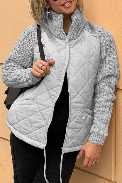 REINA | Chaqueta de Punto Acolchada