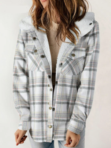HANNAH | Chaqueta de Cuadros Elegante