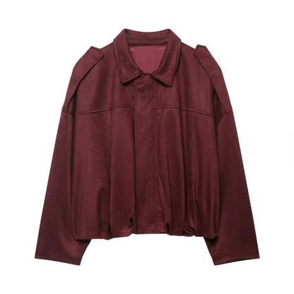 Isabella | Chaqueta Estilo Retro Ante