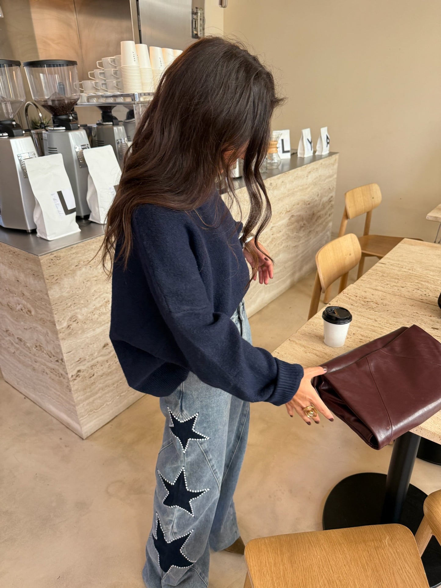 Stella | Vaqueros con Detalles de Estrellas