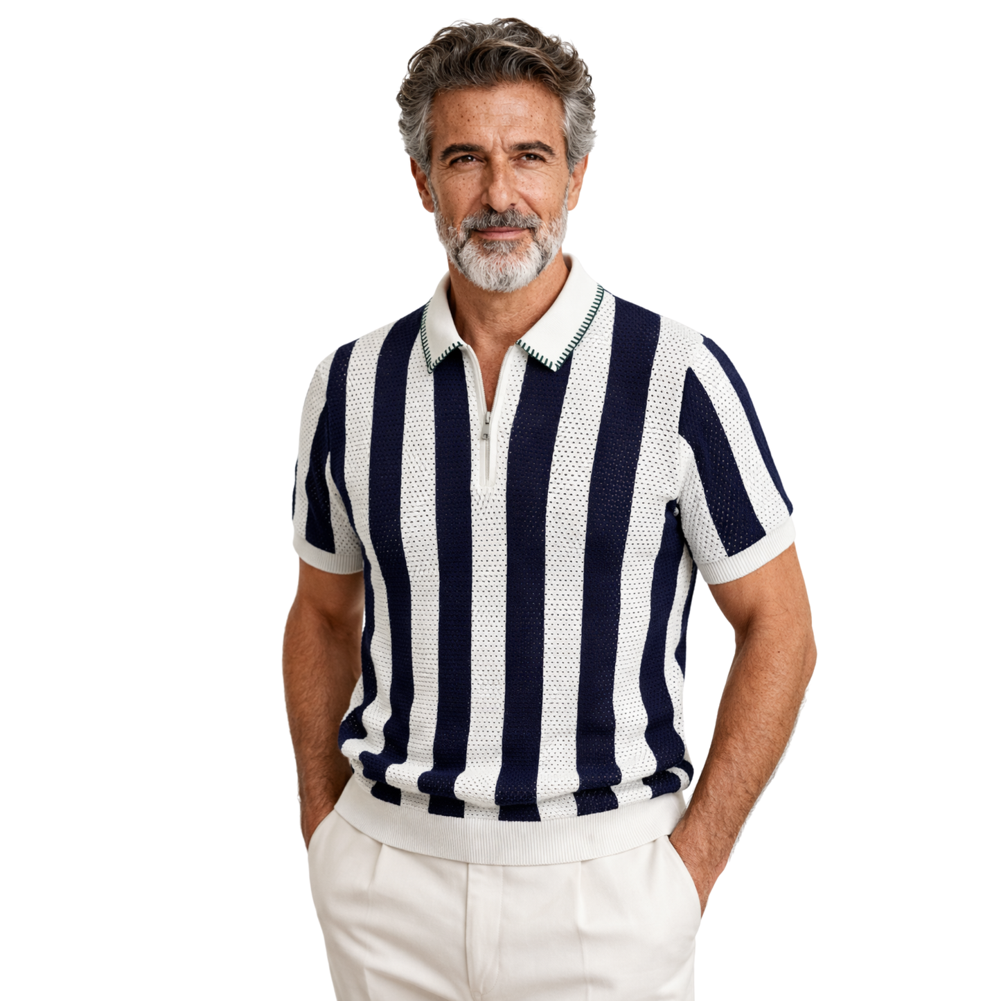 Mason | Polo de Punto Perforado