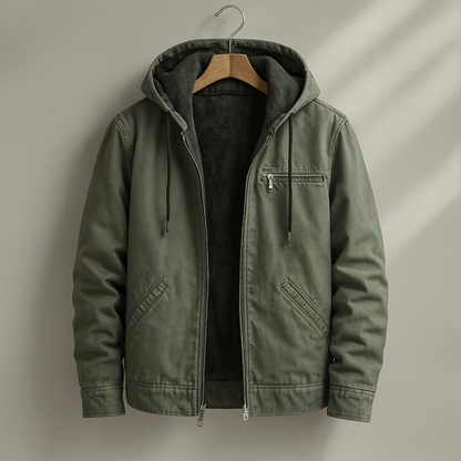 Alejandro | Chaqueta Sherpa Capucha