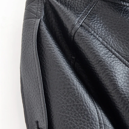 Lucía | Cazadora Biker Efecto Piel