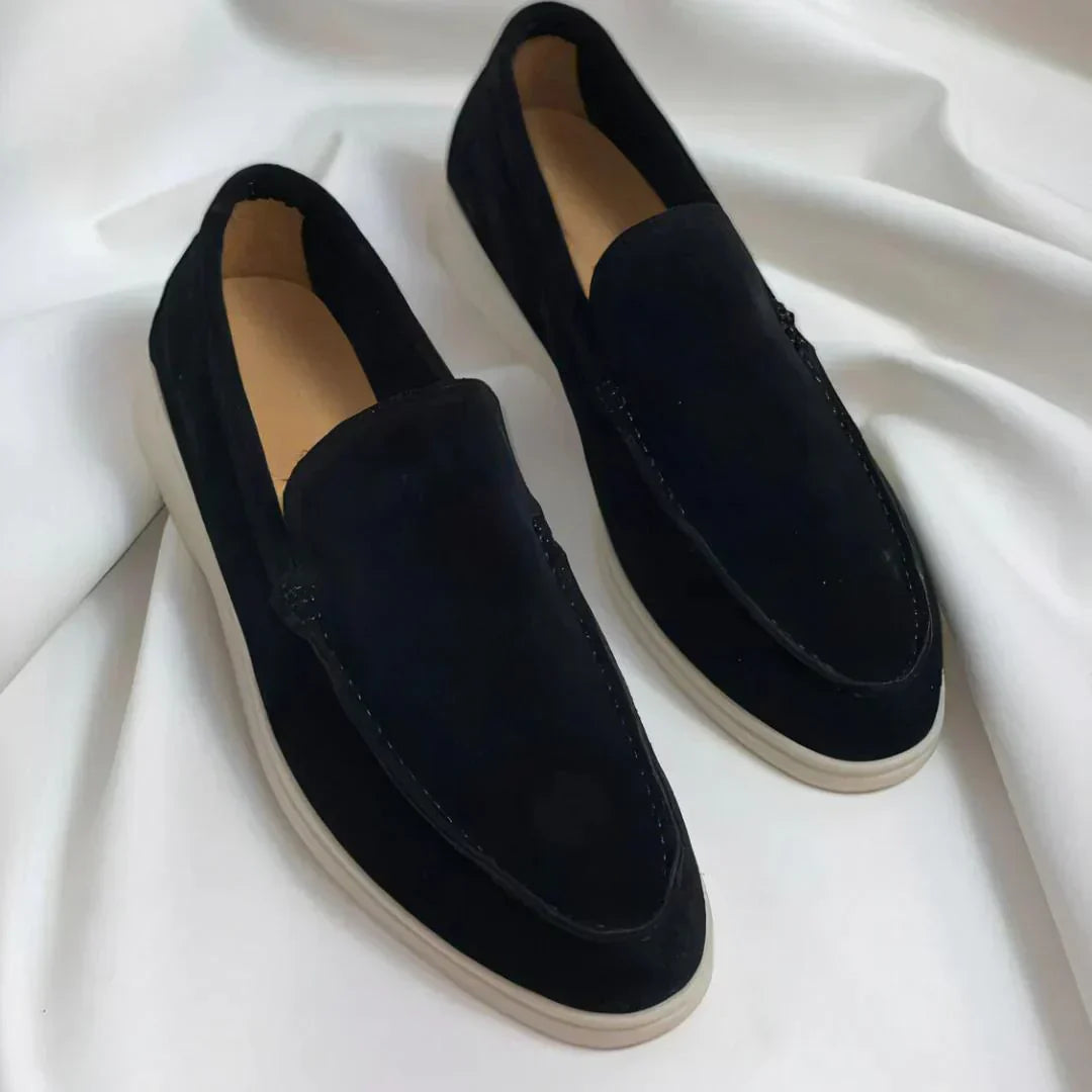 Lorenzo | Mocasines de ante premium