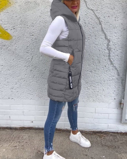 CELESTE | Chaqueta Acolchada sin Mangas