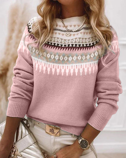 Avery | Suéter de Punto Fair Isle