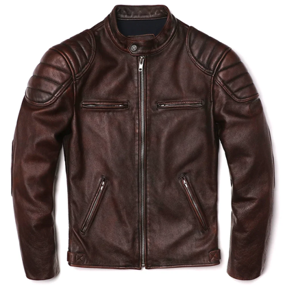 Ramón | Chaqueta Cuero Vintage