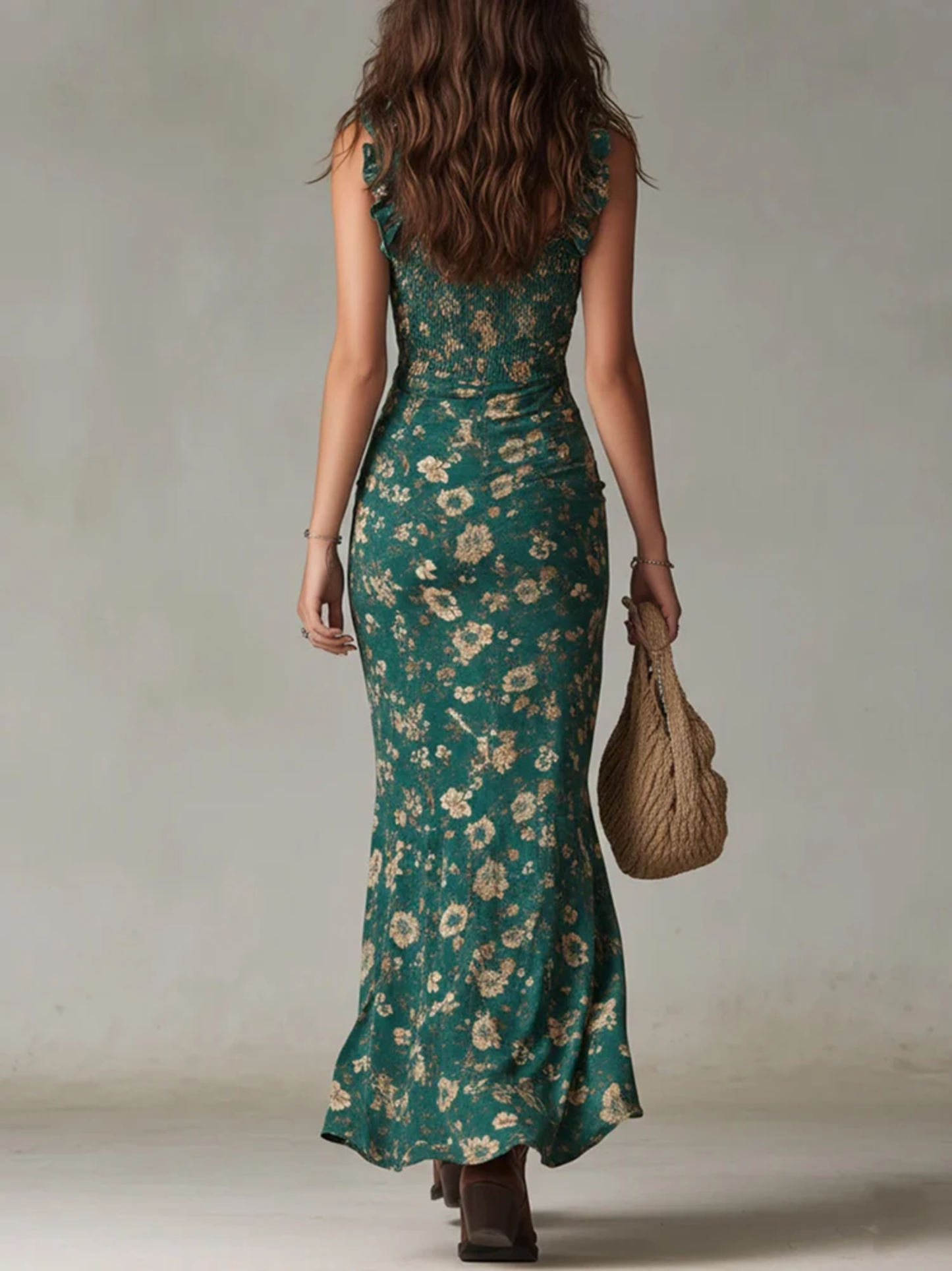 Nadia | Vestido Boho Largo con Abertura
