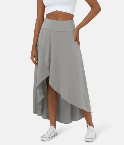 Amelie | Falda Midi Capeada Elegante