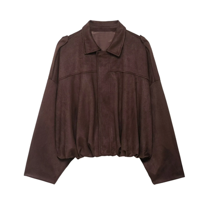 Isabella | Chaqueta Estilo Retro Ante
