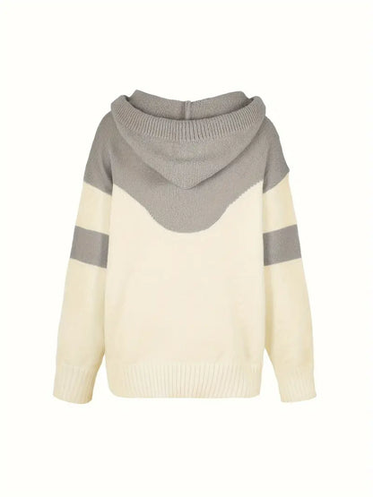Ríona | Sudadera Capucha Bicolor