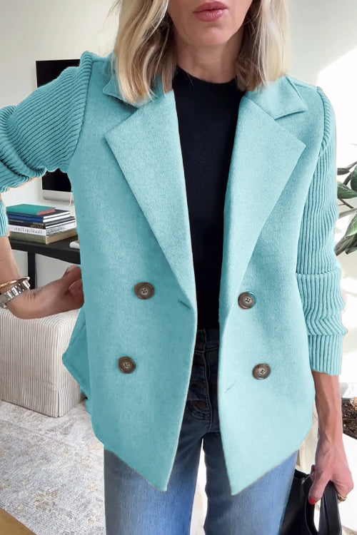 Sorelle | Blazer Elegante con Mangas de Punto