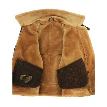 Maverick | Chaqueta Piloto Piel Cálida