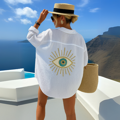 Blessie | Blusa Casual Estilo Ibiza