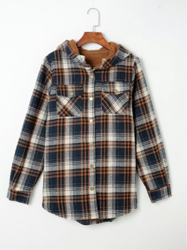 HANNAH | Chaqueta de Cuadros Elegante