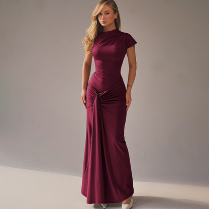 Miriam | Vestido Bodycon Cruzado Fruncido