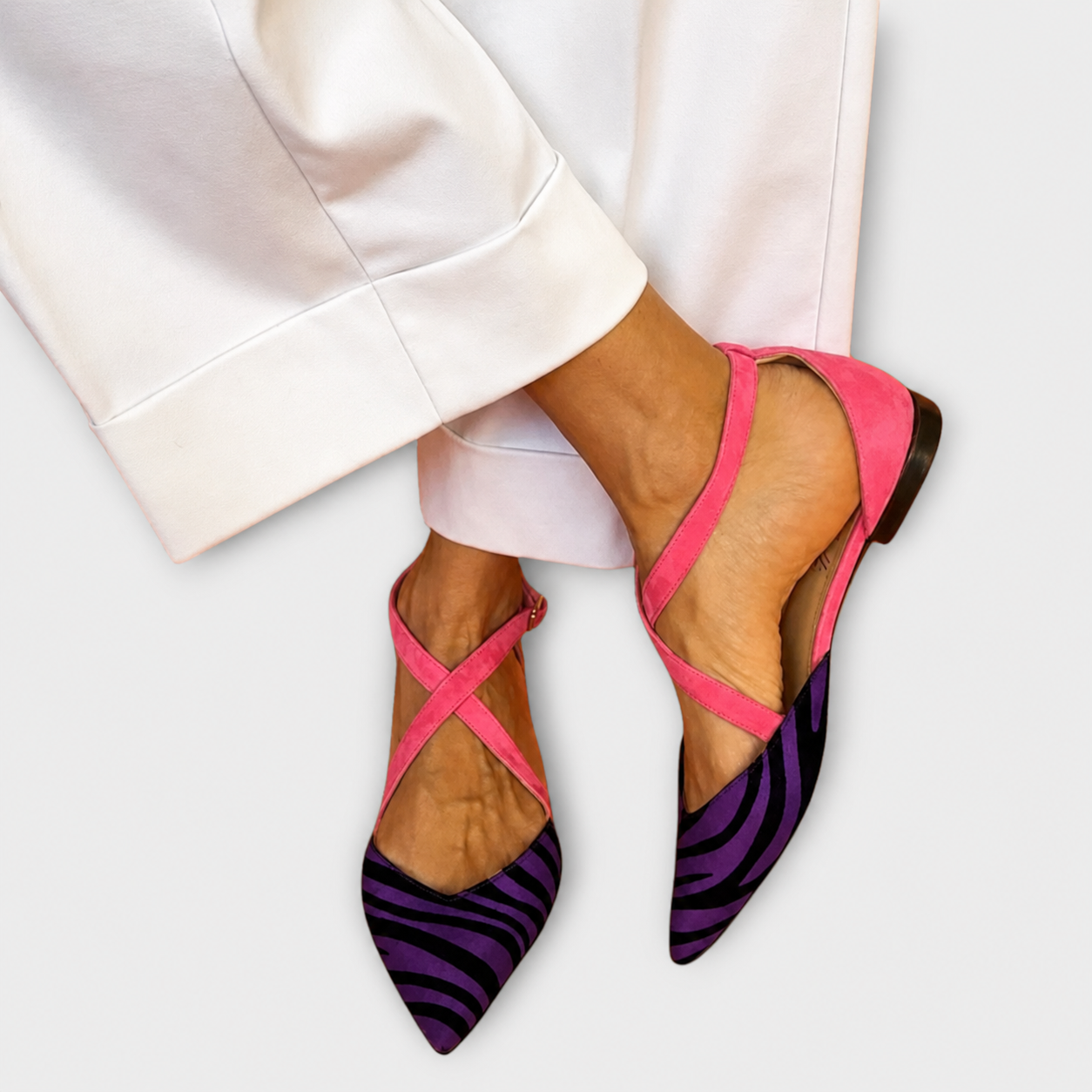 Emma | Mocasines Patrón Zebra