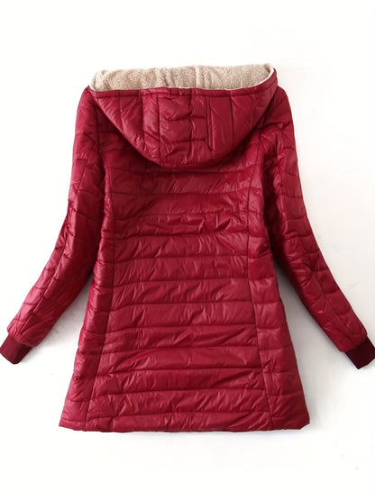 VICKY | Chaqueta Acolchada Forrada de Forro Polar Acogedora