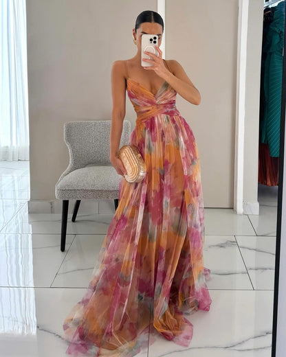 Giselle | Maxi Vestido Floral Encantador
