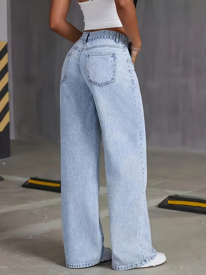 Philippa | Denim de Talle Alto Moderno