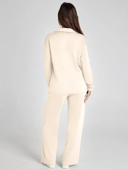 Renée | Conjunto Minimalista Acogedor de Dos Piezas