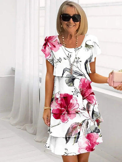 Flora | Vestido Midi Elegante de Primavera