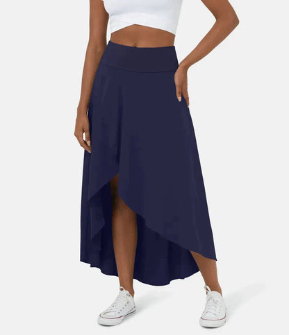 Amelie | Falda Midi Capeada Elegante