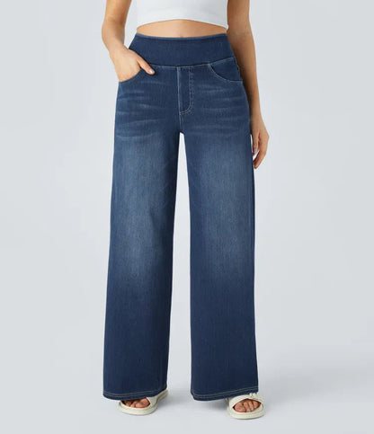 Solène | Jeans de Ajuste Relajado y Pierna Ancha