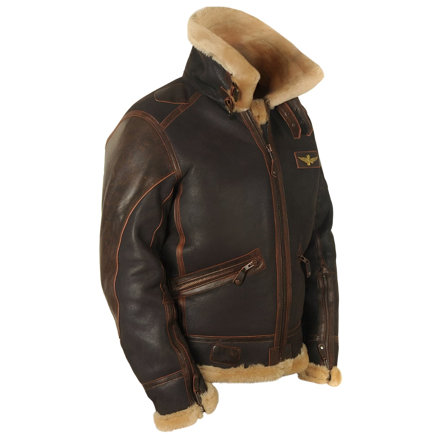 Juan | Chaqueta de Piloto con Forro Cálido