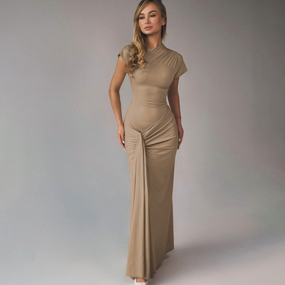 Miriam | Vestido Bodycon Cruzado Fruncido