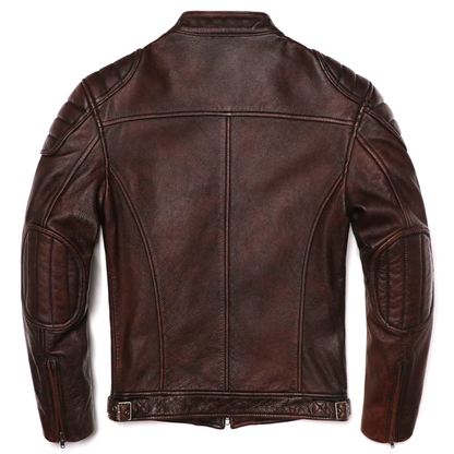 Ramón | Chaqueta Cuero Vintage