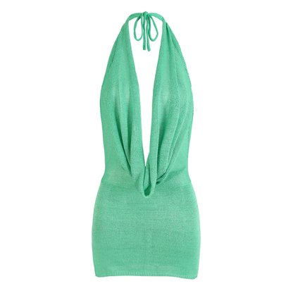 Duna | Vestido Mini Sin Espalda Escote en V