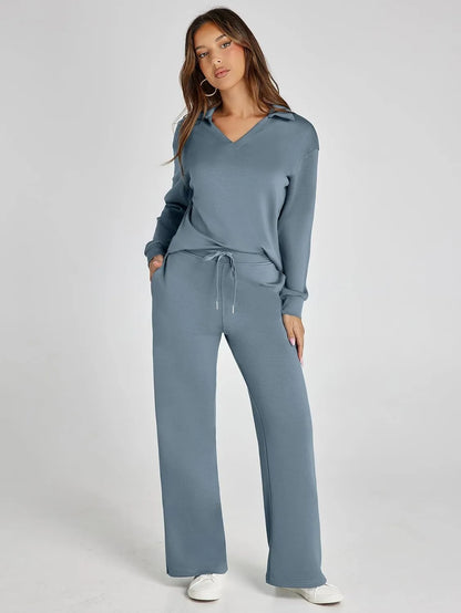 Renée | Conjunto Minimalista Acogedor de Dos Piezas
