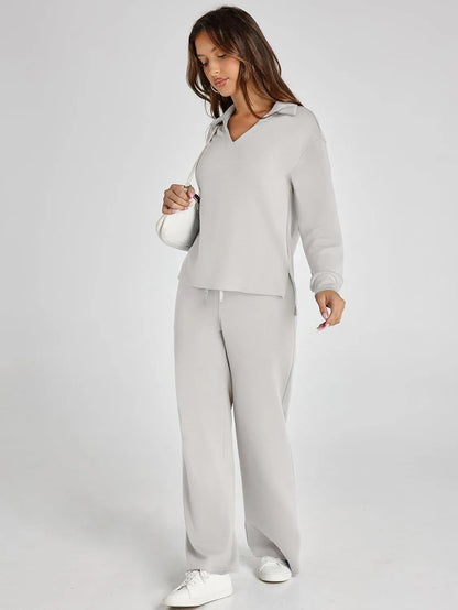 Renée | Conjunto Minimalista Acogedor de Dos Piezas
