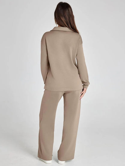 Renée | Conjunto Minimalista Acogedor de Dos Piezas