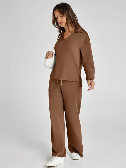 Renée | Conjunto Minimalista Acogedor de Dos Piezas