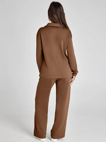 Renée | Conjunto Minimalista Acogedor de Dos Piezas