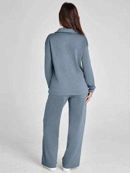Renée | Conjunto Minimalista Acogedor de Dos Piezas