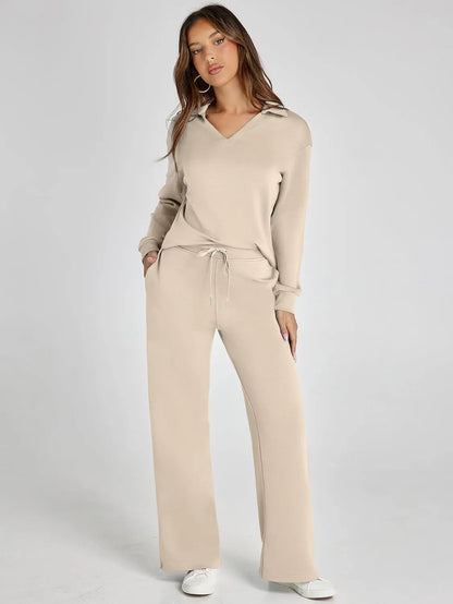 Renée | Conjunto Minimalista Acogedor de Dos Piezas