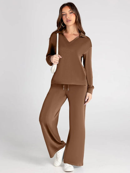 Renée | Conjunto Minimalista Acogedor de Dos Piezas