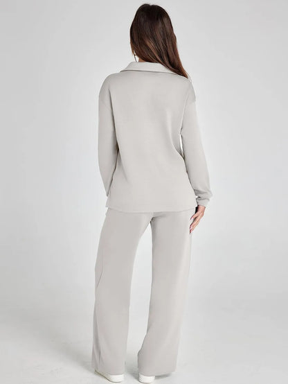 Renée | Conjunto Minimalista Acogedor de Dos Piezas